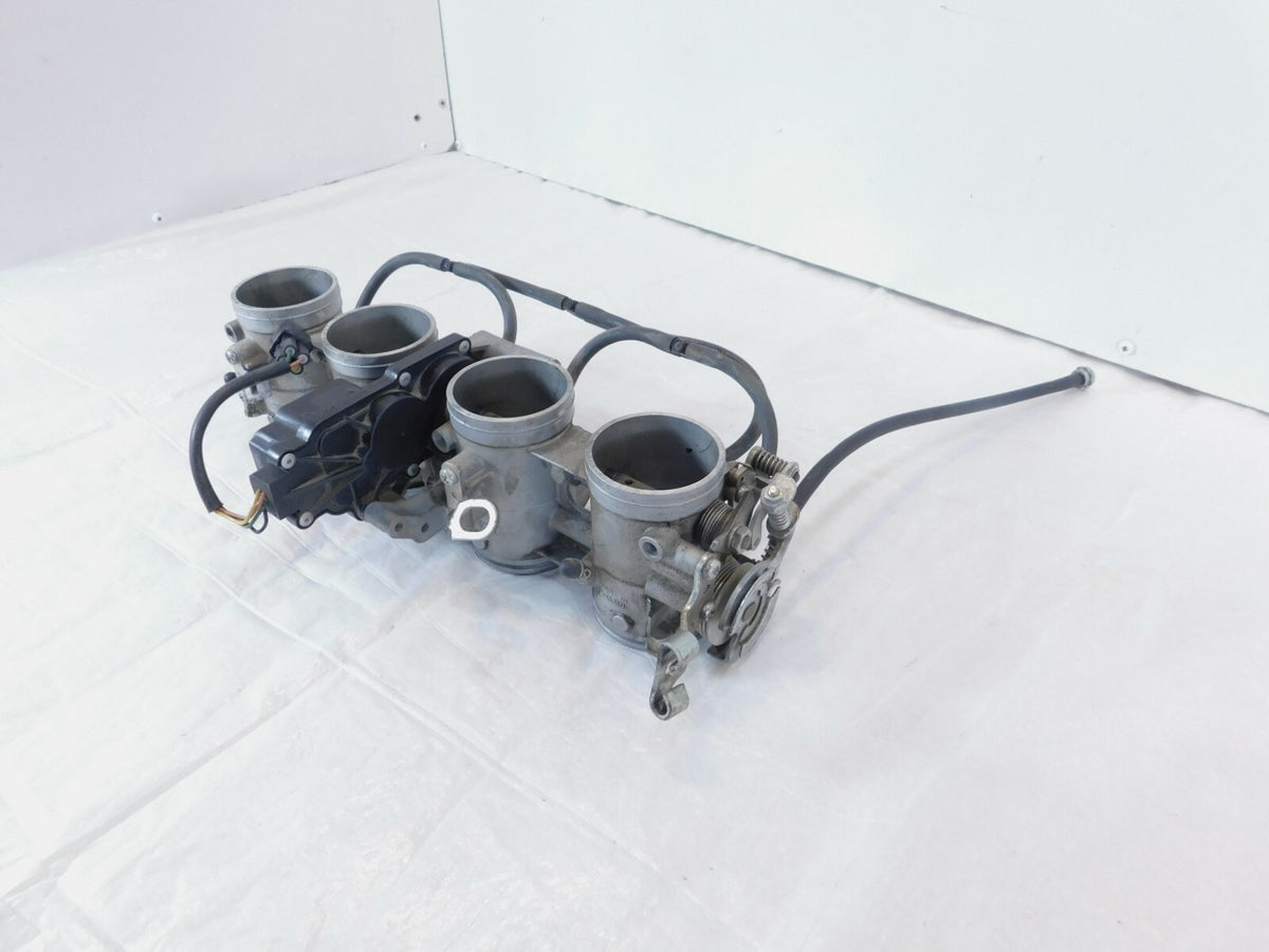 2006-2007 Kawasaki Ninja ZX14 ZX1400 Air Fuel Intake Throttle Body Rack Valves - C3 Cycle