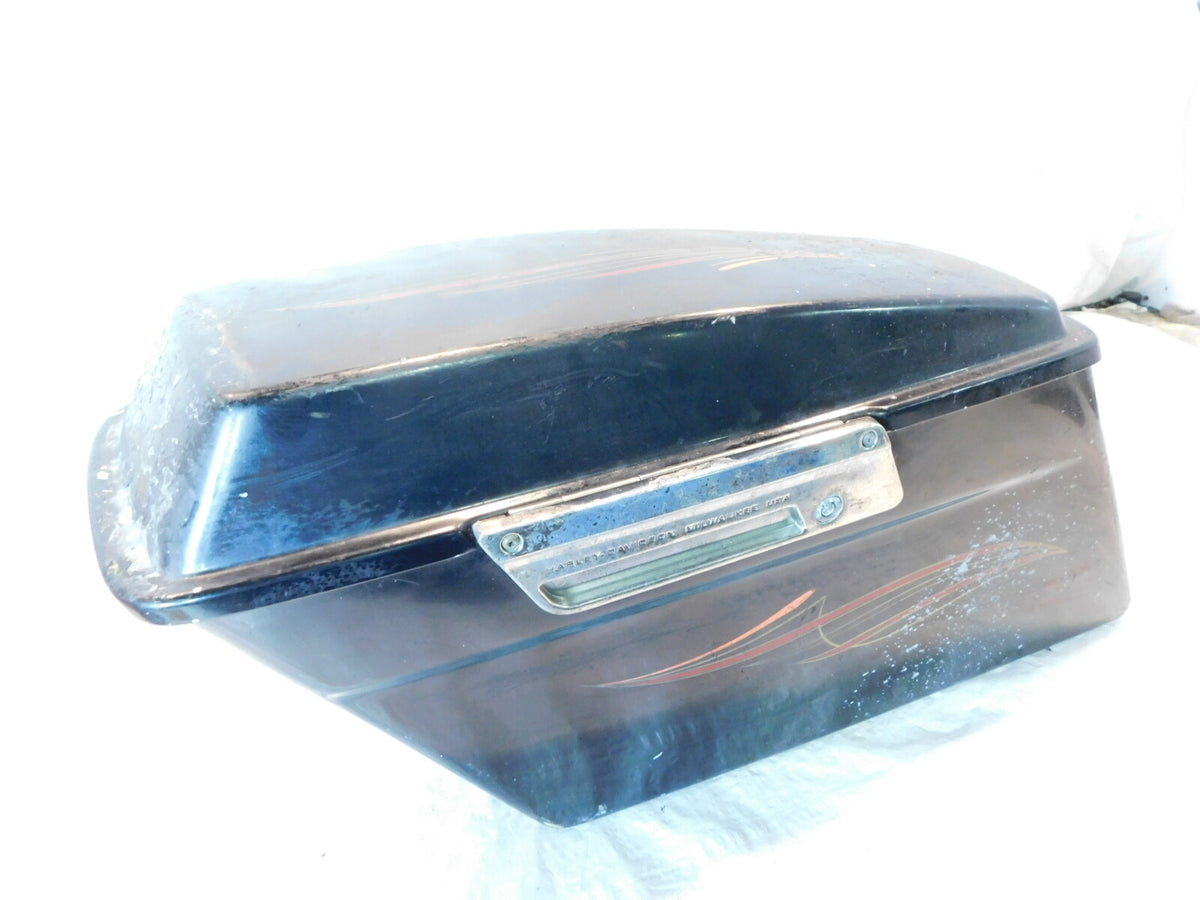 Harley Davidson Touring Road King Street & Electra Glide Black Left Saddlebag