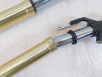 Bent 2007-2012 Triumph Tiger 1050 SE Front Wheel Suspension Fork Shock Leg Tubes - C3 Cycle