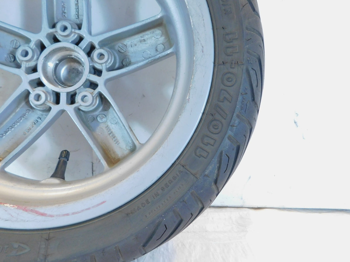 Piaggio Vespa LX LXV S 50 125 150 Cast Front Wheel Rim & Tire 11" x 2.50" - C3 Cycle