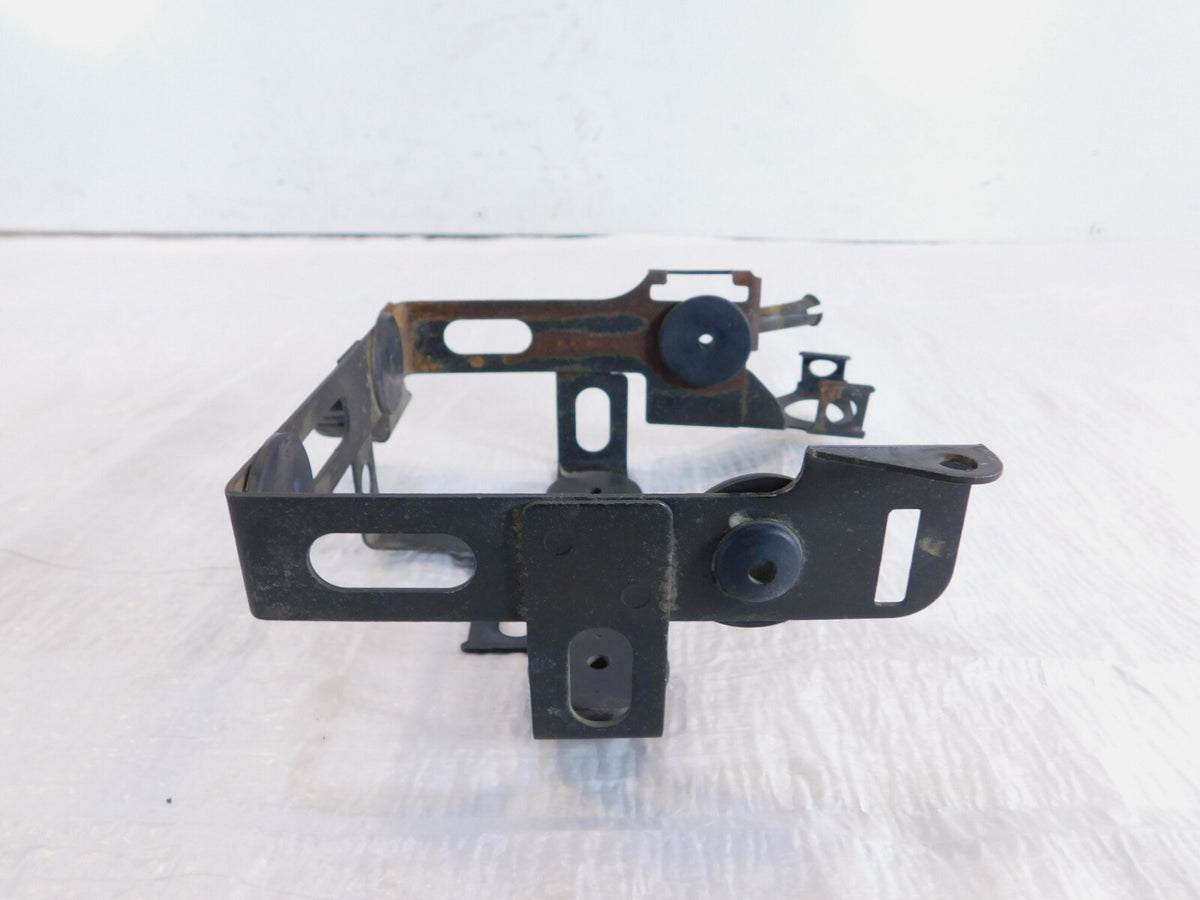 85-86 Honda VT500 VT500C Shadow 500 Black Battery Mount Holder Bracket Box Tray - C3 Cycle