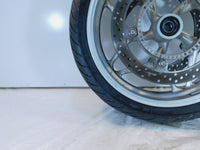 2006-2013 BMW F800ST Silver Cast Front Wheel Rim Tire & Brake Rotors 36317682013 - C3 Cycle