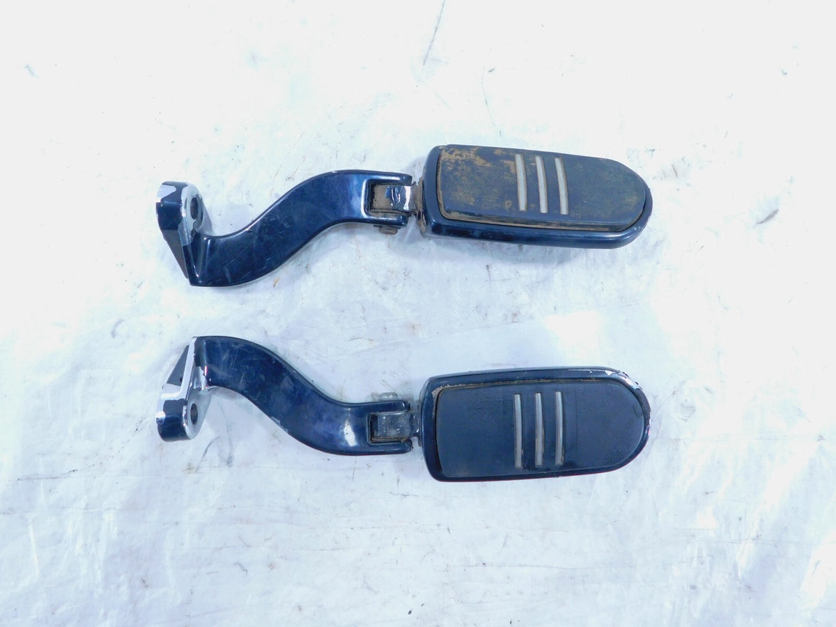 Harley Touring Road King & Street Glide Passenger Peg Footpegs & Mount Brackets - C3 Cycle
