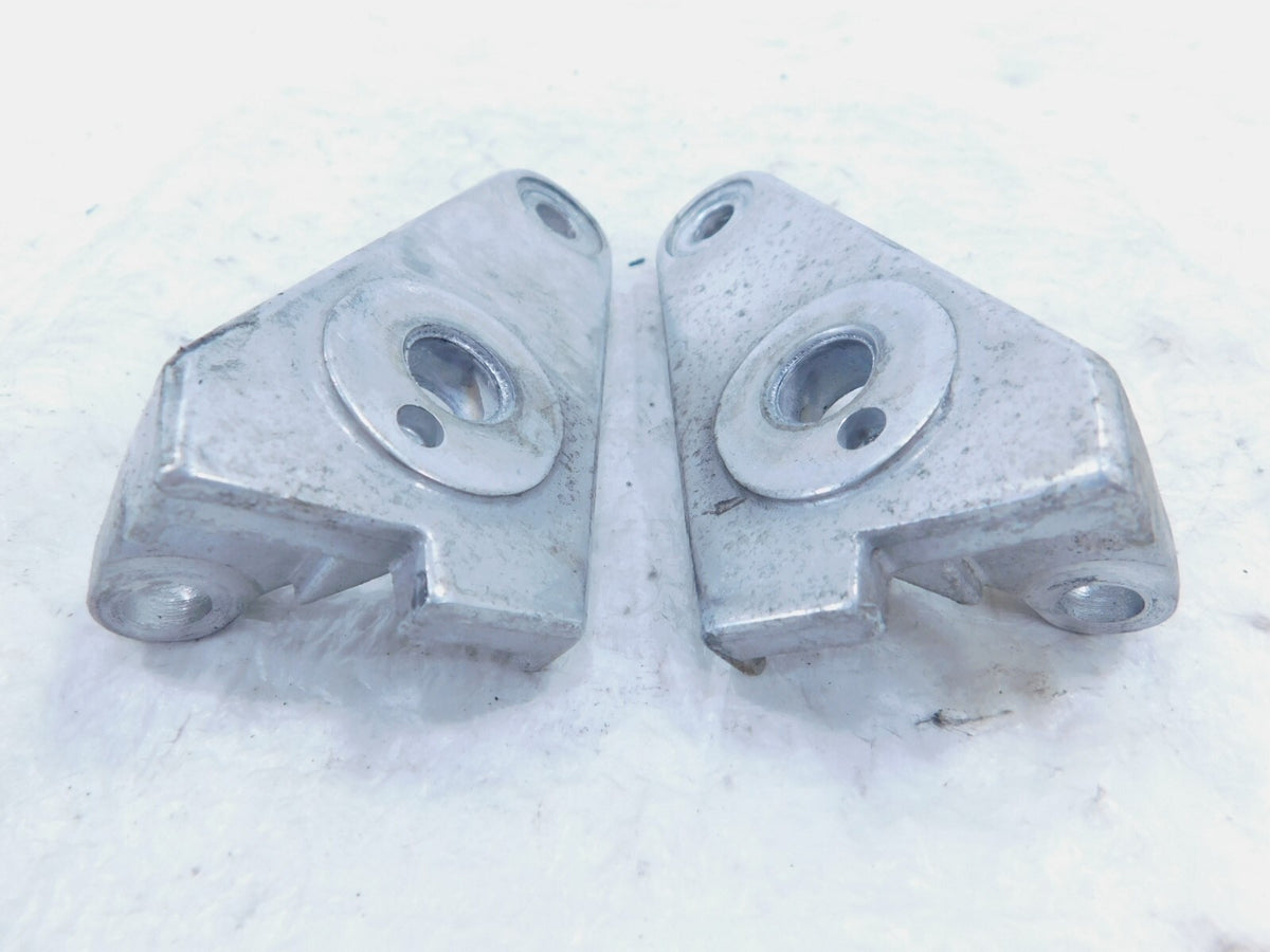 84-85 Honda VF500 Magna V30 500 Left/Right Headlight Case Mounting Stay Brackets - C3 Cycle