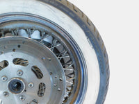 Harley Davidson EVO Touring Electra Glide Chrome Laced Front Wheel Rim & Tire - C3 Cycle