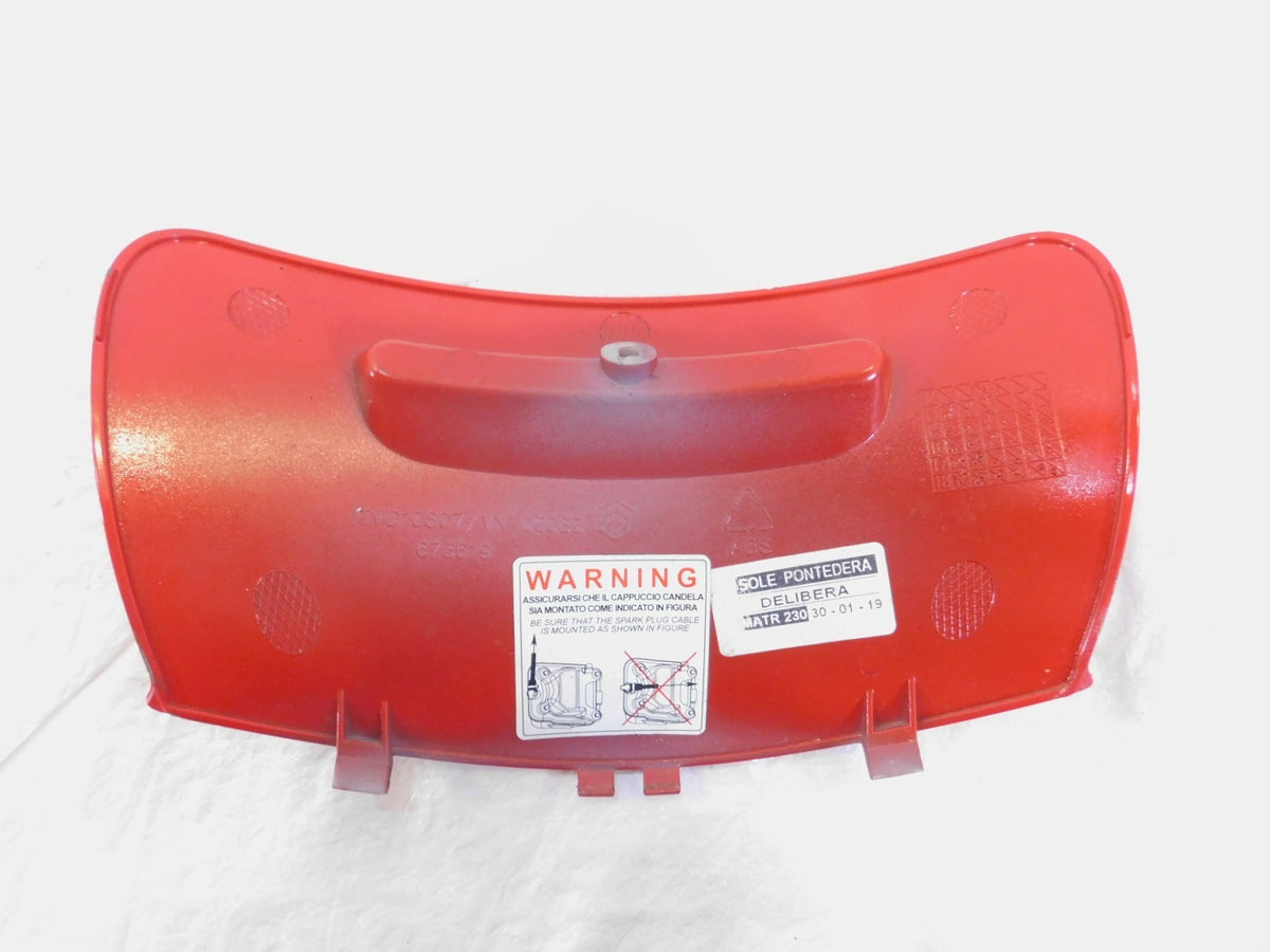 Piaggio Vespa Primavera Sprint 50 125 150 Red Spark Plug Inspection Cover - C3 Cycle