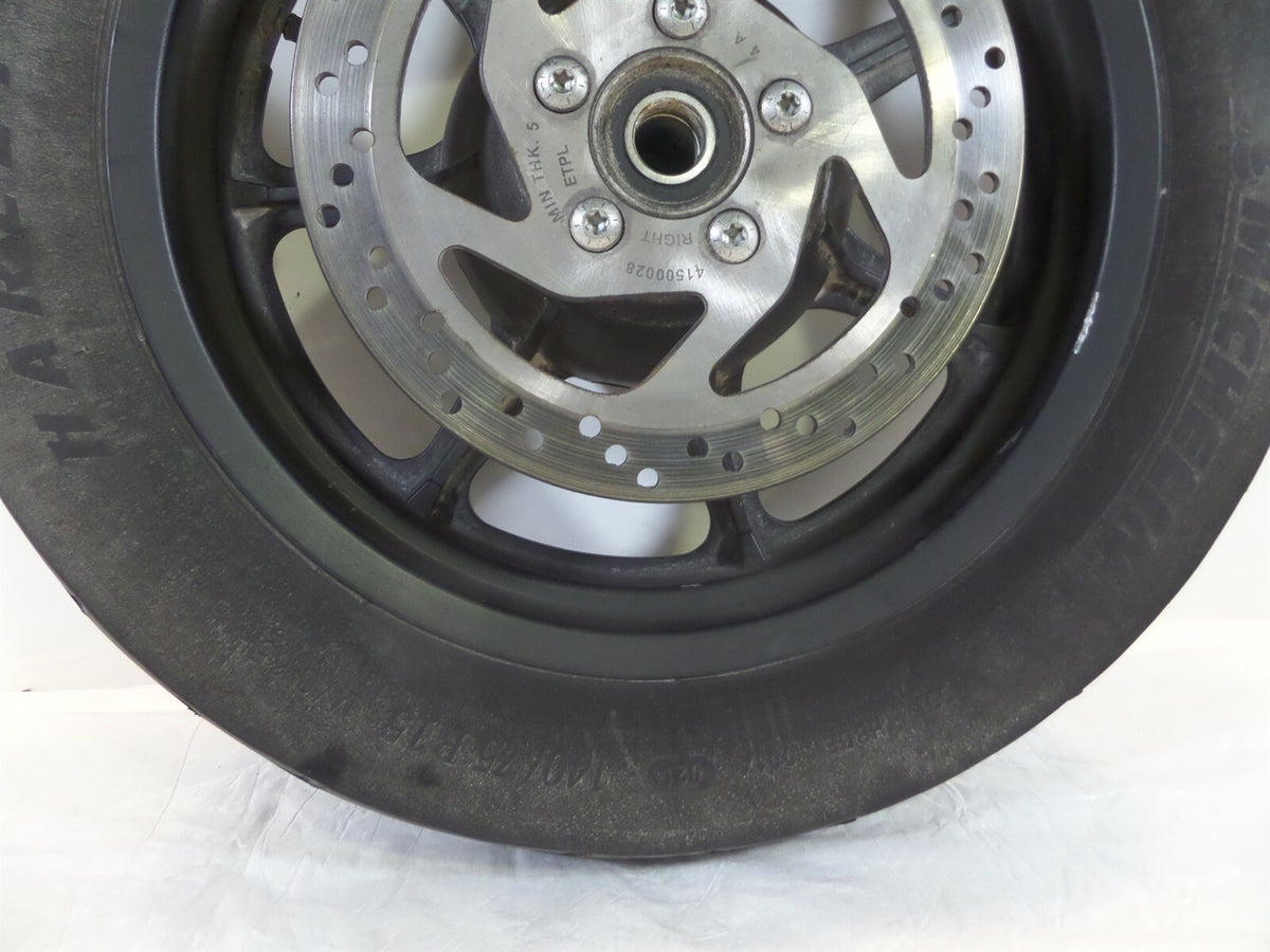 2015-2018 Harley Davidson Street XG500 500 Black Rear Wheel Rim Tire - C3 Cycle