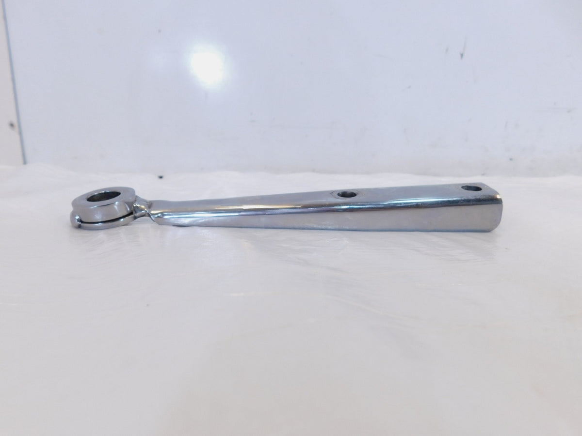 83-1990 Harley Davidson Sportster 883 1100 1200 Chrome Rear Brake Pedal Bracket - C3 Cycle
