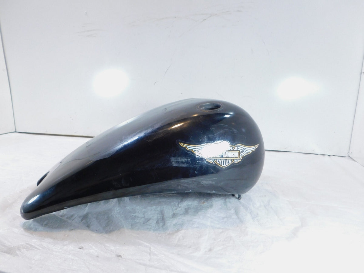 1996-2003 Harley Davidson Sportster 883 & 1200 Black Large Petrol Fuel Gas Tank - C3 Cycle