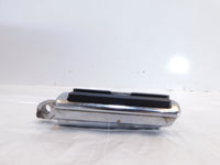 Pair Harley Touring Dyna Sportster & Softail Chrome & Rubber Footpeg Footrests - C3 Cycle