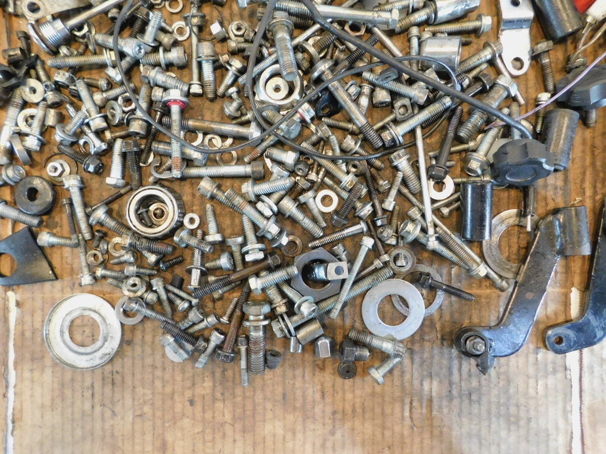 2013 13 Harley Davidson Road Glide Custom FLTRX Nut Bolt Bracket Box Parts Lot - C3 Cycle