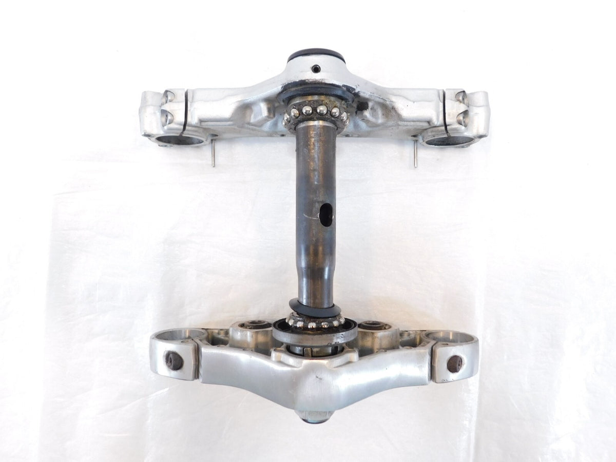 Yamaha V-Star 650 1100 Classic Silverado Front Fork Steering Stem Triple Trees - C3 Cycle
