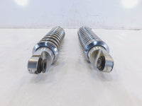 Harley Davidson Sportster 883 Hugger & 1200 Custom Chrome Rear Shock Absorbers - C3 Cycle