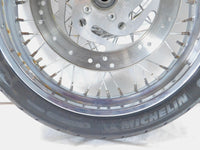 Harley Softail Night Train Deuce Dyna Wide Glide 19" Laced Front Wheel Rim -Bent - C3 Cycle
