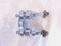 2000-06 Harley Davidson Softail Heritage Classic Handlebar Riser Clamp Brackets - C3 Cycle