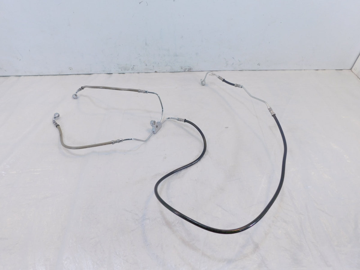 Harley Davidson Road King & Electra Glide Dual Disc Front ABS Brake Hose Lines - C3 Cycle