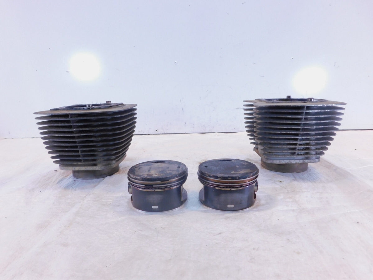 Harley Davidson Twin Cam Touring Dyna & Softail Engine Pistons & Black Cylinders - C3 Cycle