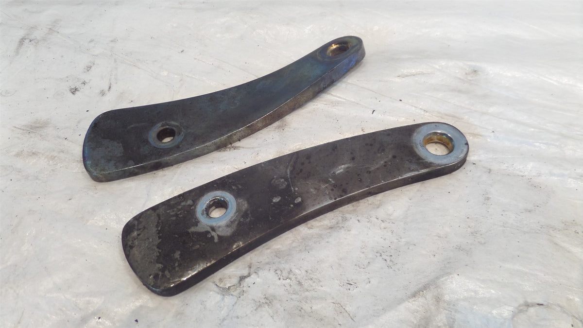 Harley Davidson Dyna Super Glide Low Rider Front Footpeg Footrest Mount Brackets - C3 Cycle