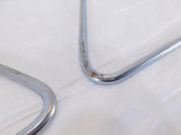 Harley Davidson Sportster 883 1200 Chrome Saddlebag Guard Rail Mount Brackets - C3 Cycle