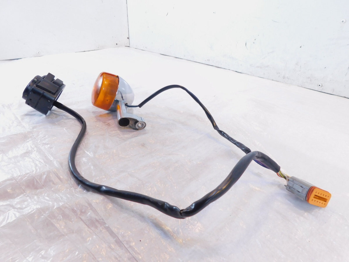 Harley Davidson Sportster Softail FXR Left Horn & Turn Signal Handlebar Switches - C3 Cycle