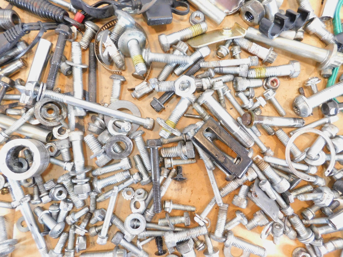 2014 14 Harley Davidson Sportster XL883L Nuts Bolts & Brackets Parts Box Lot - C3 Cycle