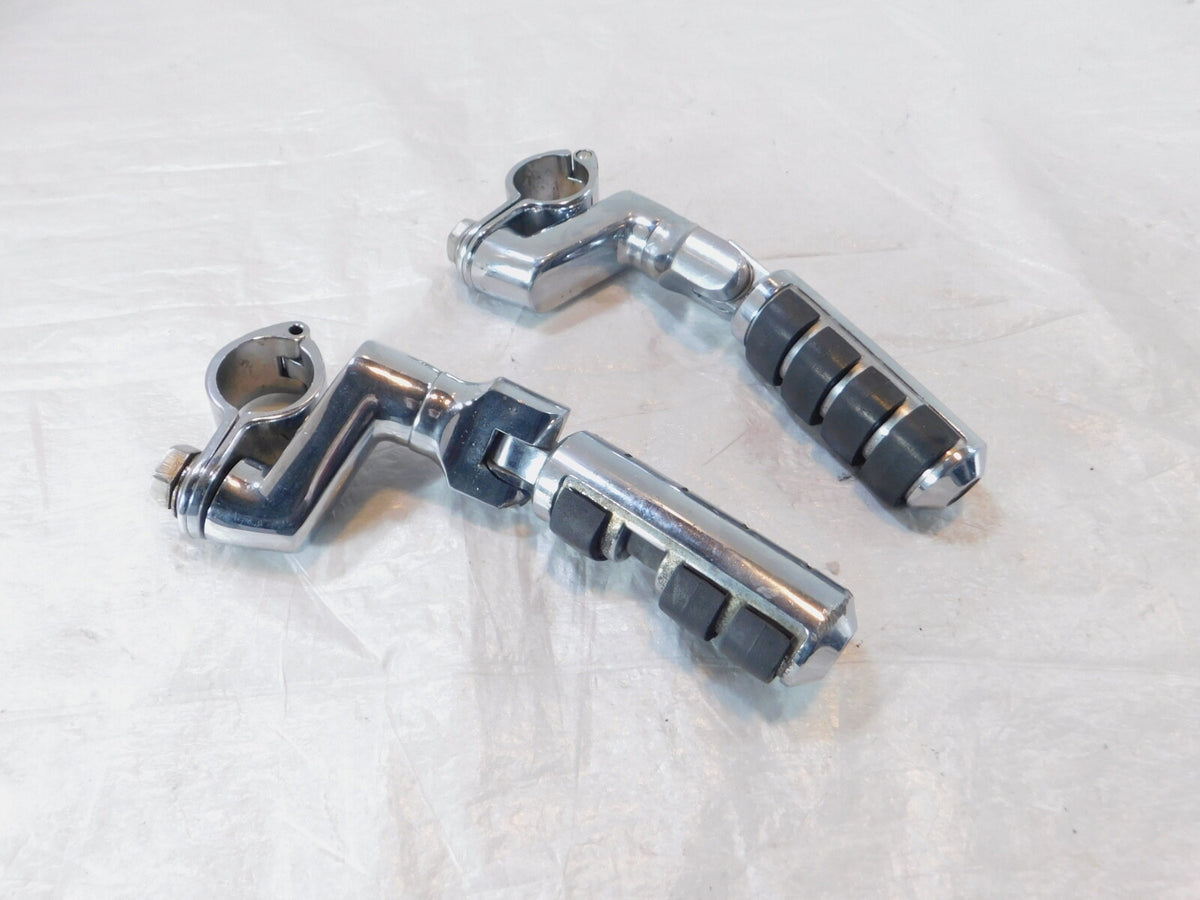 Harley Davidson Electra Glide Road King Adjustable Highway Footrest Footpeg Part - C3 Cycle