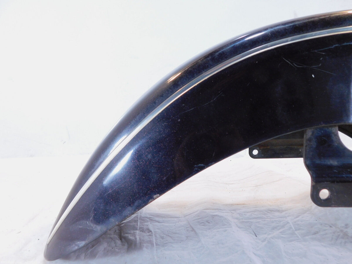 Kawasaki VN1500 Vulcan 1500 Classic Black Front Mudguard Wheel Cover Fender - C3 Cycle