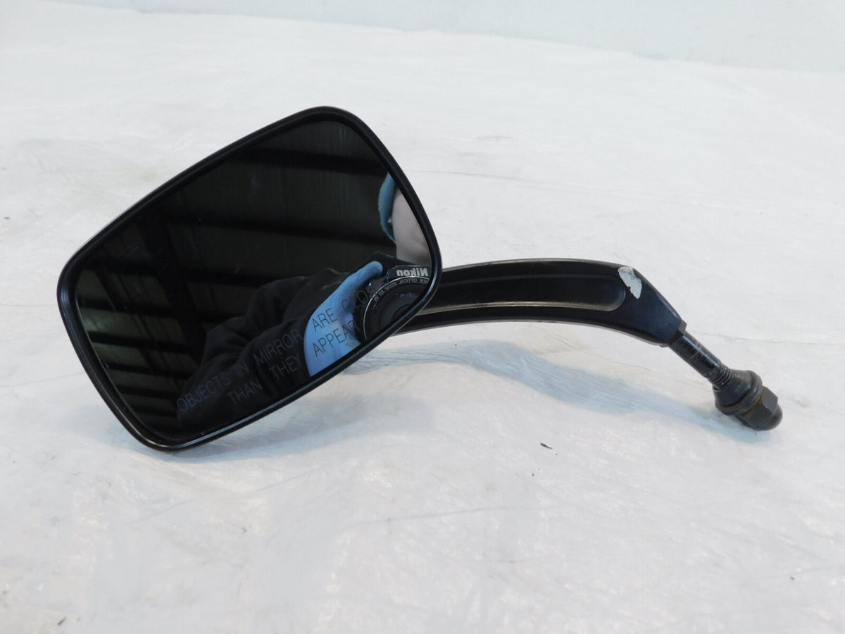 Harley Davidson FXR & Softail & Dyna & Sportster Left Black Rear View Mirror - C3 Cycle