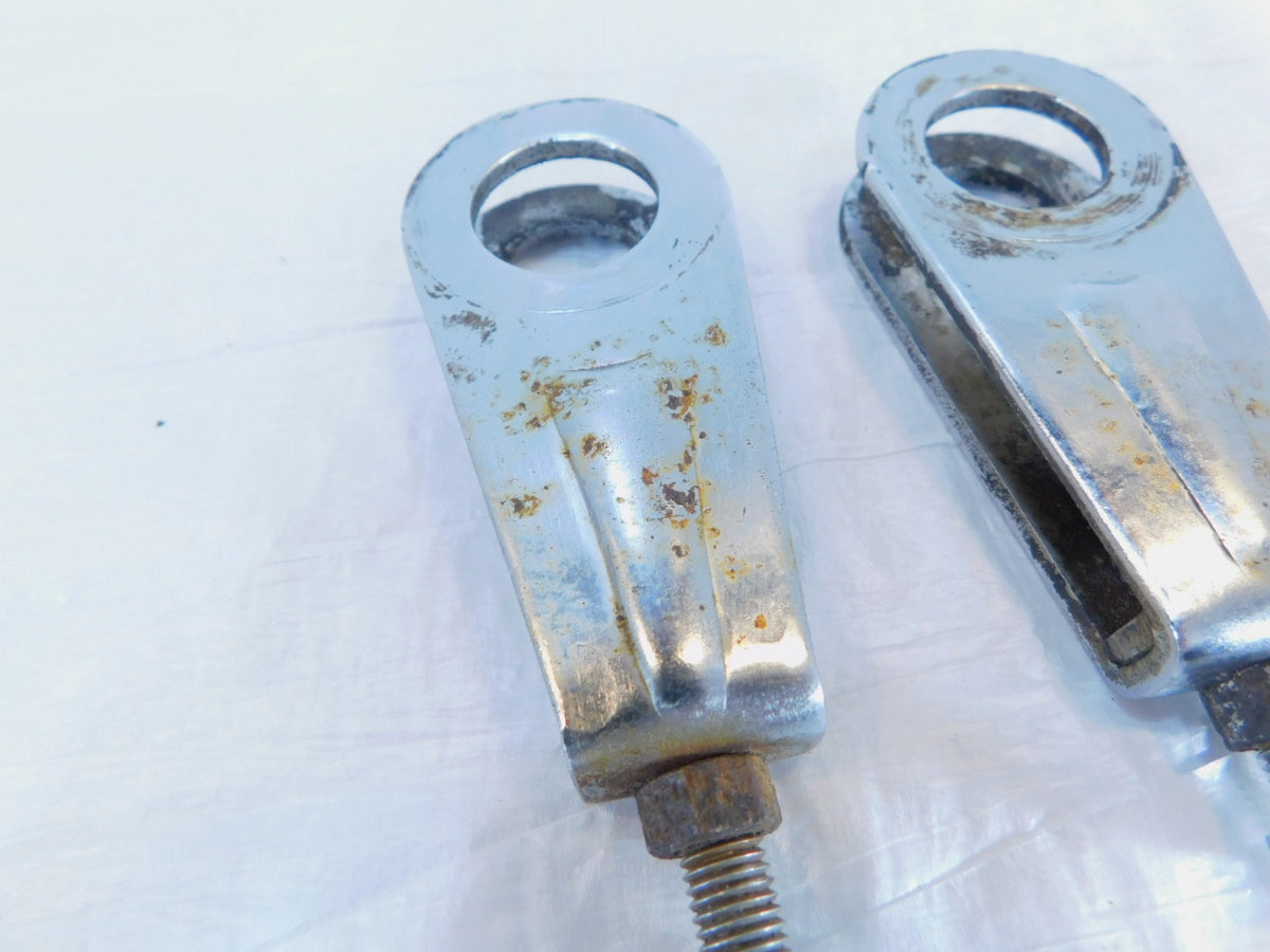 Honda CB450K CB450 Super Sport CL450 Rear Back Wheel Chain & Axle Adjuster Set - C3 Cycle
