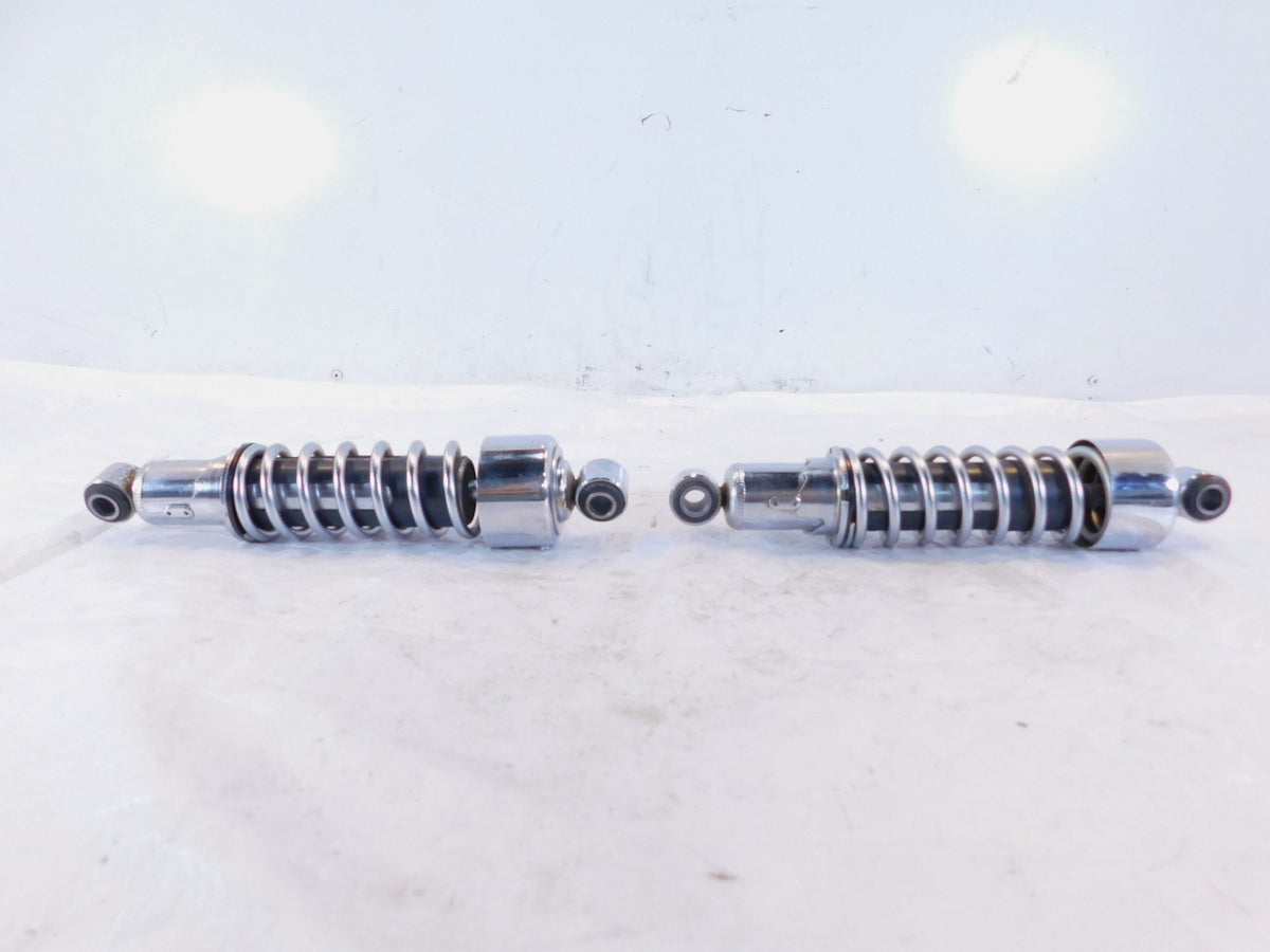 2007-2010 Harley Davidson Sportster 883 & 1200 Low Chrome Rear Shock Absorbers - C3 Cycle