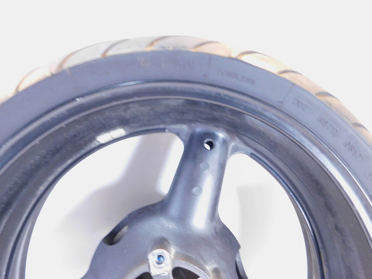 2001-2005 Suzuki Bandit GSF1200S GSF 1200 Black Cast Rear Wheel Rim & Tire - C3 Cycle