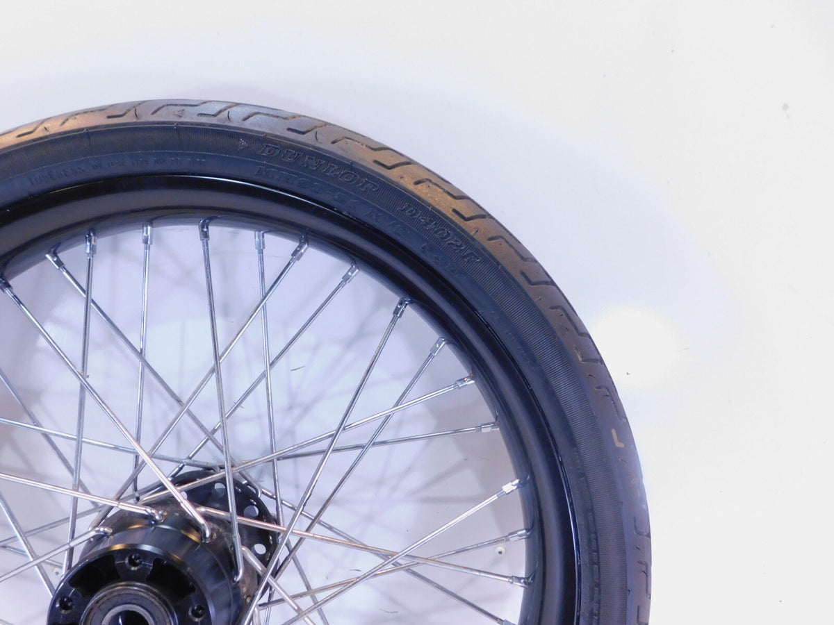 2011-2013 Harley Davidson Softail Blackline Laced Front Wheel Rim & Tire - BENT - C3 Cycle