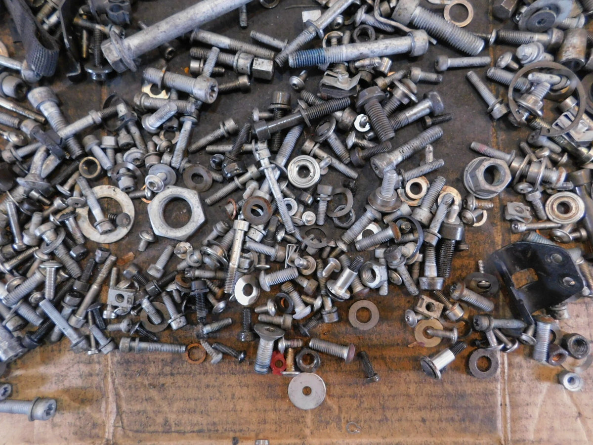 2005 05 BMW R1200ST R1200 ST Misc Nuts Bolts Brackets Hardware Parts Box Lot - C3 Cycle