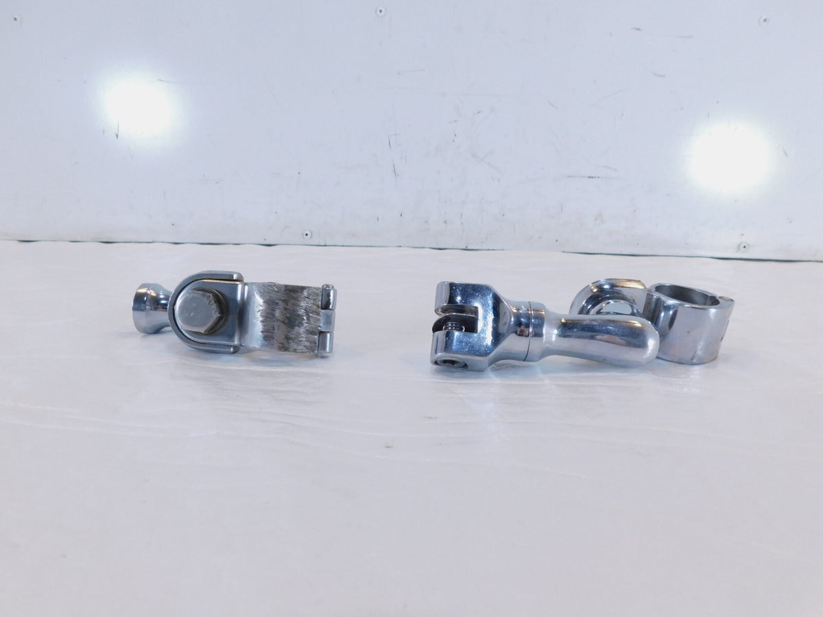 Harley Davidson Electra Glide & Road King Adjustable Highway Foot Peg Brackets - C3 Cycle