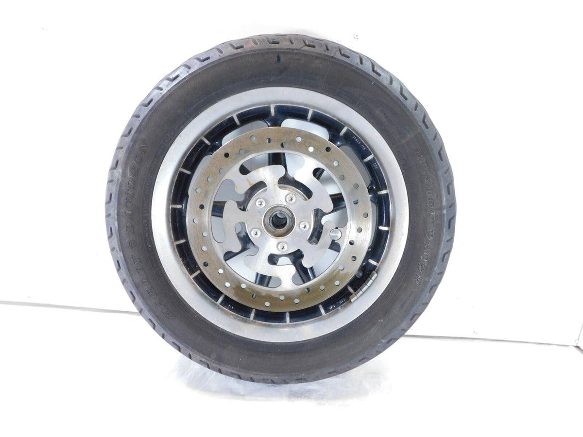 Harley Touring Road King & Electra Glide Cast Front Wheel Rim w/ Tire -Bent - C3 Cycle
