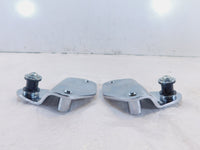 09-13 Harley Davidson Road & Street Glide Chrome Sissybar Docking Mount Brackets - C3 Cycle