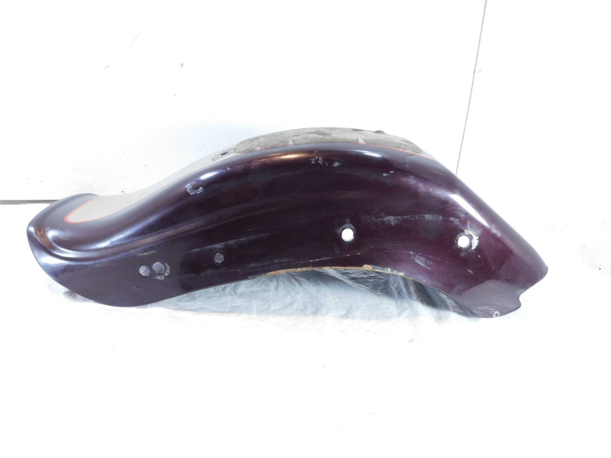 2006-2015 Harley Davidson Softail Night Train Silver & Burgundy Rear Fender - C3 Cycle