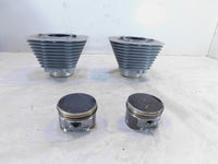 Harley Davidson Sportster 883 Custom & Low Silver Cylinders Barrels w/ Pistons - C3 Cycle