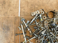 2001 01 Harley Davidson Sportster 883 Nuts Bolts & Brackets Parts Box Lot