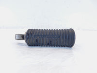 Harley Touring FXR Dyna Sportster & Softail Single Black Rubber Footpeg Footrest - C3 Cycle