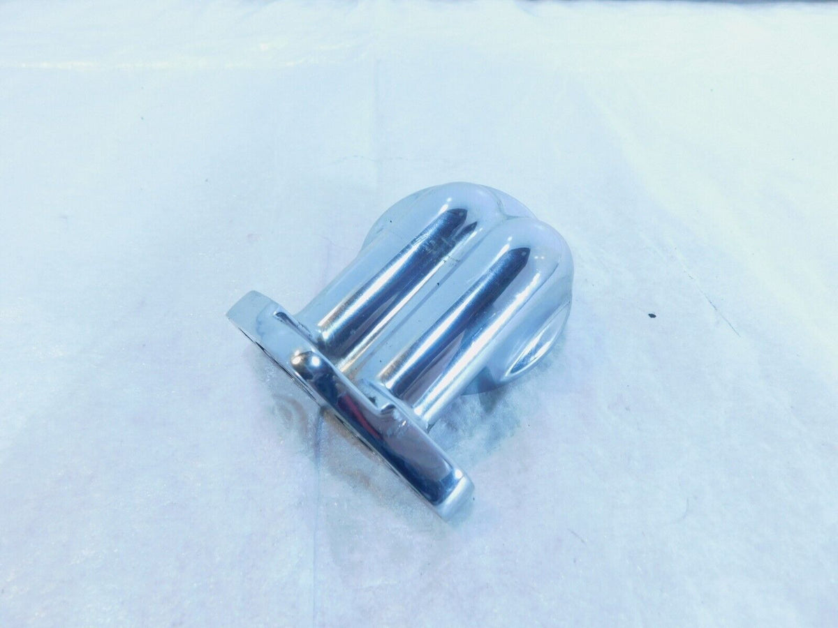 26297-99 Harley Touring Electra Glide & Dyna Super Glide Chrome Oil Filter Mount - C3 Cycle