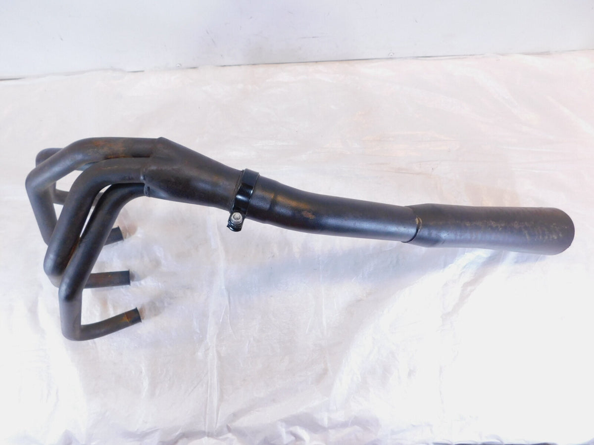 1977 77 Honda CB550 CB550K 550 Black Exhaust Muffler & Header Pipes System