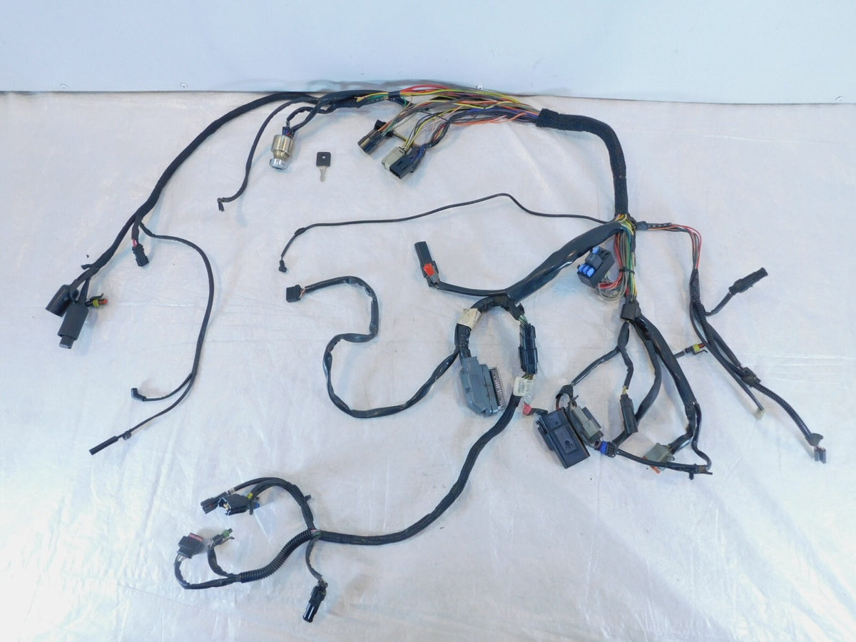 2010-2011 Harley Davidson XR1200 Main Wire Wiring Harness Loom & Ignition Switch
