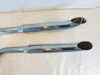 1973 Harley Davidson Sportster 900 & 1000 Chrome Exhaust System Pipes & Mufflers - C3 Cycle
