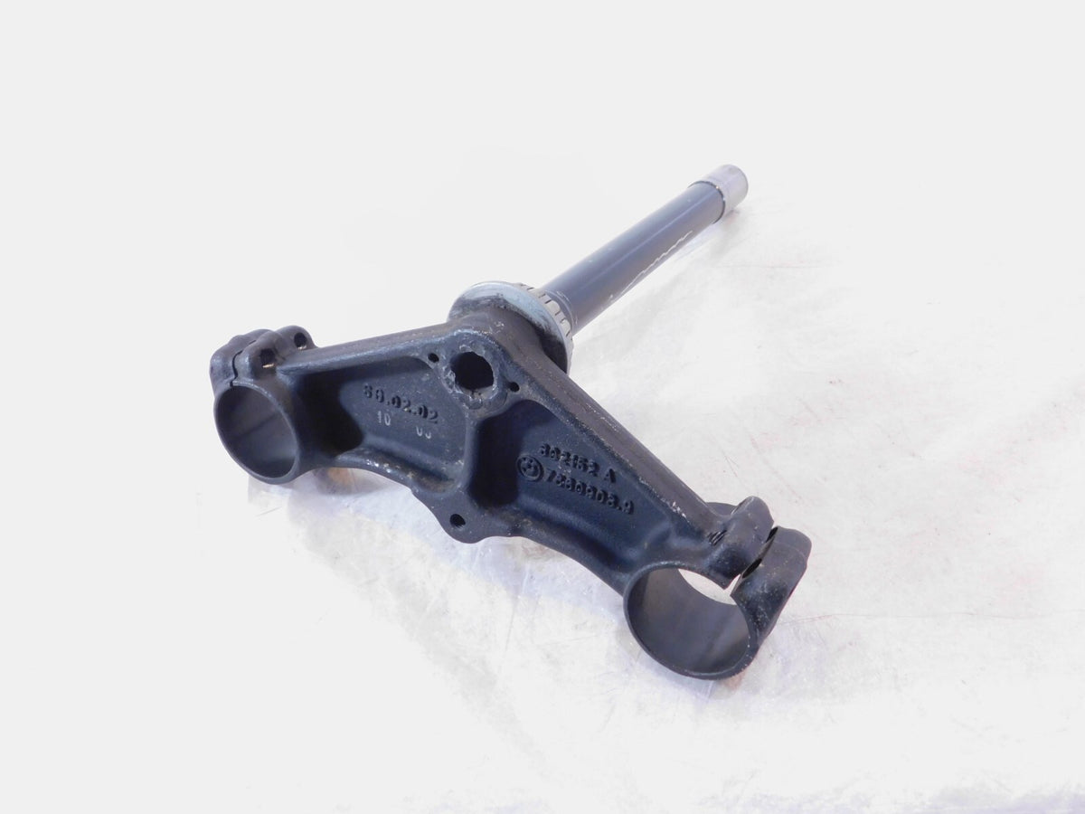 2001-05 BMW F650CS Lower Front Fork Triple Tree Clamp Steering Stem -31427658560 - C3 Cycle