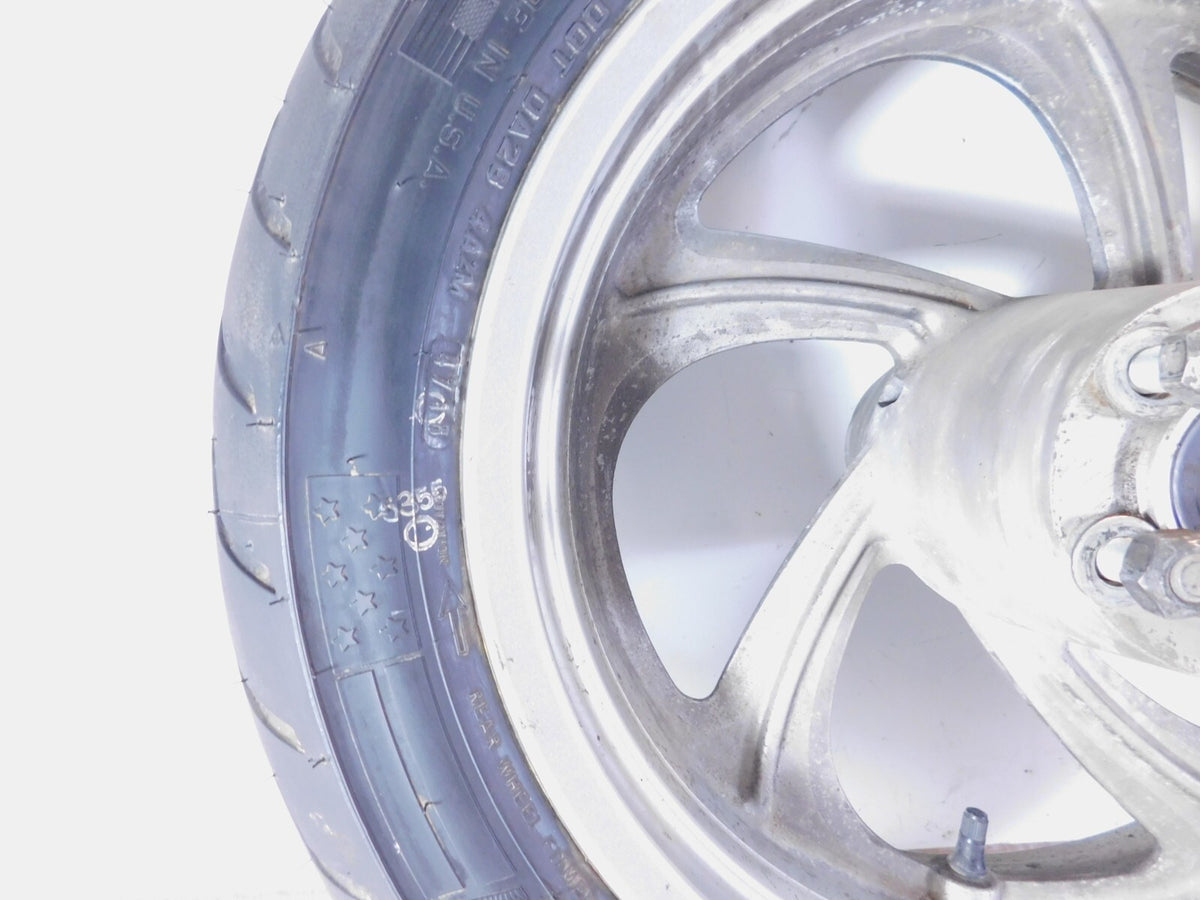 08-09 Victory Vision Premium Ness & Touring Silver Cast Rear Wheel Rim & Tire - C3 Cycle