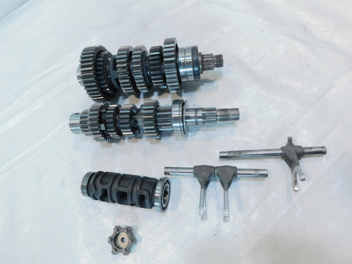 1998-1999 Kawasaki Ninja ZX-6R ZX600 Transmission Gears w/ Shifter Drum & Forks - C3 Cycle