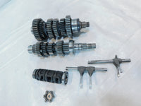 1998-1999 Kawasaki Ninja ZX-6R ZX600 Transmission Gears w/ Shifter Drum & Forks - C3 Cycle