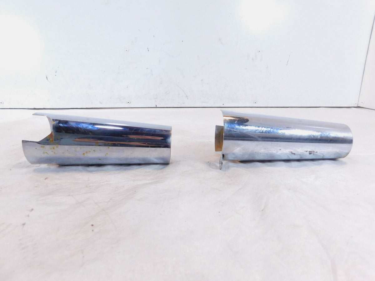 Kawasaki Vulcan 800 1500 Classic VN1500 VN800 Upper Front Fork Tube Tin Covers - C3 Cycle