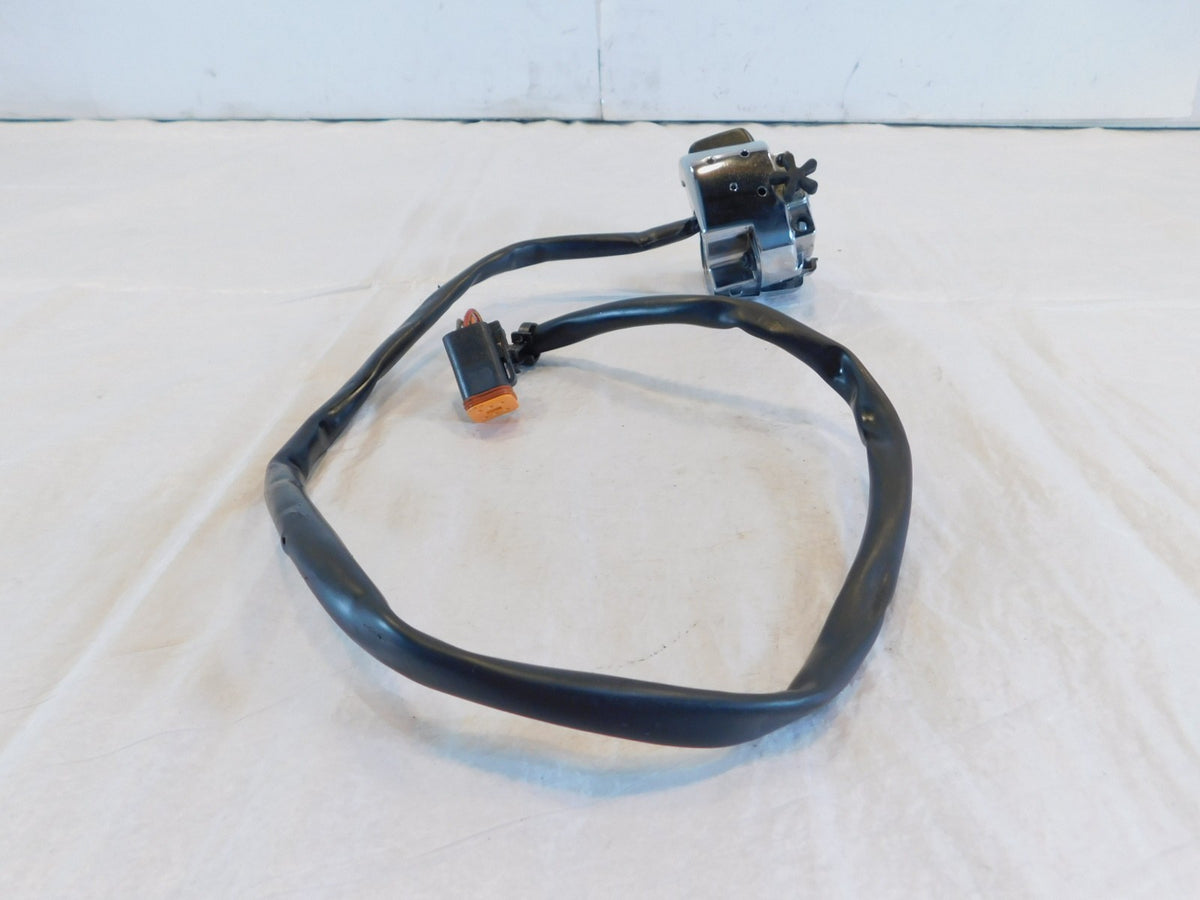 Harley Softail Dyna & Sportster Chrome Right Handlebar Start Stop Switch Buttons - C3 Cycle
